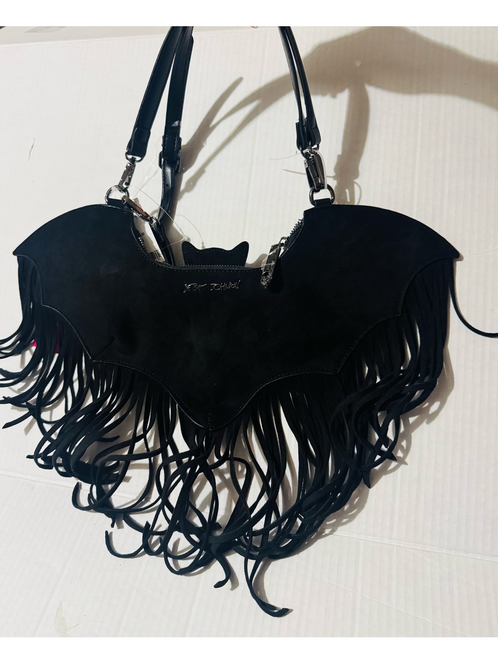 Betsey Johnson XOBLAIRE bat crossbody bag